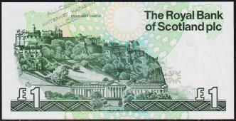 Шотландия 1 фунт 2001г. P.351e - UNC - Шотландия 1 фунт 2001г. P.351e - UNC