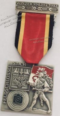#392 Швейцария спорт Медаль Знаки. Стрелковый фестиваль Фельдшлоссен в округе Обвапьден. 1993 год.