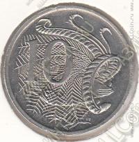 22-47 Австралия 10 центов 1999г. КМ # 402 медно-никелевая 5,65гр. 23,6мм