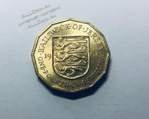 Монета Джерси 1/4 шиллинга 1964 года. КМ#25 UNC (арт241) - Монета Джерси 1/4 шиллинга 1964 года. КМ#25 UNC (арт241)