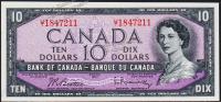 Канада 10 долларов 1954г. P.79в - UNC