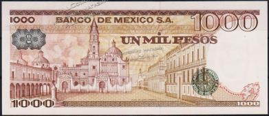 Мексика 1000 песо 1978г. Р.70a - UNC "L" - Мексика 1000 песо 1978г. Р.70a - UNC "L"