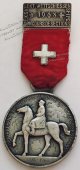 #217 Швейцария спорт Медаль Знаки.  Стрельбы памяти Генерала Гусана. 1968 год. - #217 Швейцария спорт Медаль Знаки.  Стрельбы памяти Генерала Гусана. 1968 год.
