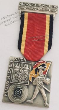 #394 Швейцария спорт Медаль Знаки. Стрелковый фестиваль Фельдшлоссен в округе Берн. 1995 год.