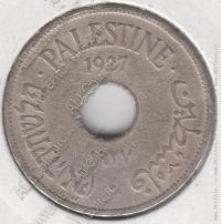 1-151 Палестина 10 мил 1927г. KM# 4 медно-никелевая 6,5гр 27,0мм