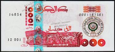 Алжир 1000 динар 2005г. P.143 UNC - Алжир 1000 динар 2005г. P.143 UNC
