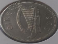 22-109 Ирландия 2 пенни 1966г. Медь Никель. - 22-109 Ирландия 2 пенни 1966г. Медь Никель.
