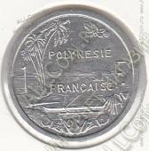 27-148 Французская Полинезия 1 франк 1999г. КМ#11 UNC алюминий 1,3гр. 23мм - 27-148 Французская Полинезия 1 франк 1999г. КМ#11 UNC алюминий 1,3гр. 23мм