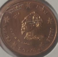 15-149 Швеция 1 цент 2004г. Бронза.
