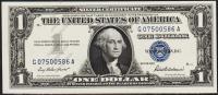США 1 доллар 1957г. Р.419 UNC "G-А"