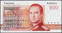 Люксембург 100 франков 1986(93г.) P.58в - UNC