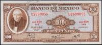 Мексика 100 песо 1973г. Р.61i - UNC "BXM"