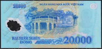 Вьетнам 20.000 донгов 2006г. P.120a - UNC - Вьетнам 20.000 донгов 2006г. P.120a - UNC