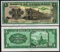 Гватемала 1 кетцаль 1971г. P.52h - UNC