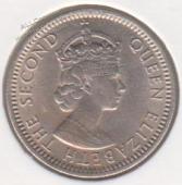 14-2 Малайя и Британское Борнео 10 центов 1961г. UNC - 14-2 Малайя и Британское Борнео 10 центов 1961г. UNC