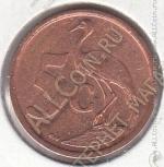 15-44 Южная Африка 5 центов 2006г. КМ # 486 сталь покрытая медью 4,5гр. 21мм