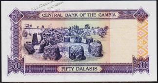 Гамбия 50 даласи 2001г. P.23в - UNC - Гамбия 50 даласи 2001г. P.23в - UNC