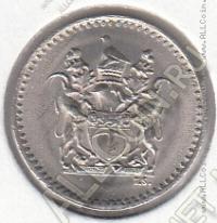 16-67 Родезия  2-1/2 цента 1970г. КМ# 11 UNC медно-никелевая