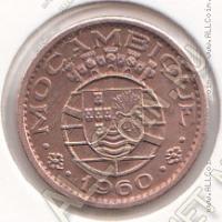 28-109 Мозамбик 10 сентаво 1960г. КМ # 83 бронза 1,7гр. 16мм