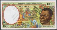 Экваториальная Гвинея 1000 франков 2000г. P.502Nh - UNC
