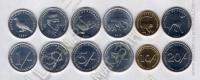 арт522 Сомалиленд набор 6 монет 2002-05г. UNC