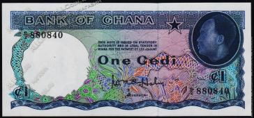 Гана 1 седи 1965г. P.5а - UNC - Гана 1 седи 1965г. P.5а - UNC