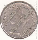 23-144 Бельгийское Конго 1 франк 1920г. КМ # 20 медно-никелевая 10,0гр. 28,8мм - 23-144 Бельгийское Конго 1 франк 1920г. КМ # 20 медно-никелевая 10,0гр. 28,8мм