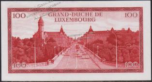 Люксембург 100 франков 1970г. P.56 UNC - Люксембург 100 франков 1970г. P.56 UNC