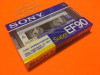 Аудио Кассета SONY Super EF90 1989г. / Япония /