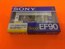 Аудио Кассета SONY Super EF90 1989г. / Япония / - Аудио Кассета SONY Super EF90 1989г. / Япония /