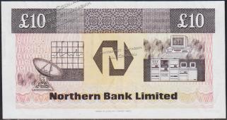 Ирландия Северная 10 фунтов 1993г. P.194в(2) - UNC - Ирландия Северная 10 фунтов 1993г. P.194в(2) - UNC