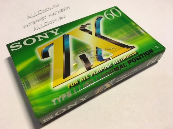 Аудио Кассета SONY ZX 60  / Япония / Новая. Запечатанная. Из Блока.