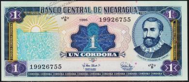 Никарагуа 1 кордоба 1995г. Р.179 UNC - Никарагуа 1 кордоба 1995г. Р.179 UNC