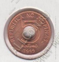 Филиппины 5 сантимо 1999г. КМ#268 (арт345)