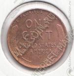 21-19 США 1 цент 1941г. КМ # 132  бронза 3,11гр. 19мм