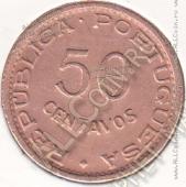 28-114 Мозамбик 50 сентаво 1957г. КМ # 81 бронза  - 28-114 Мозамбик 50 сентаво 1957г. КМ # 81 бронза 