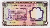 Нигерия 1 фунт 1968. P.12а - UNC 