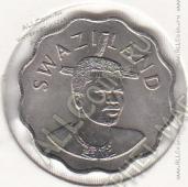 20-132 Свазиленд 5 центов 1999г. КМ # 48 UNC медно-никелевая 2,1гр. 18,5мм - 20-132 Свазиленд 5 центов 1999г. КМ # 48 UNC медно-никелевая 2,1гр. 18,5мм