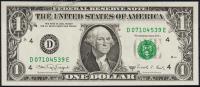 США 1 доллар 1988A Р.480в - UNC "D" D-E