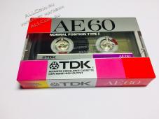 Аудио Кассета TDK AE 60 1987 год. / Японский рынок / - Аудио Кассета TDK AE 60 1987 год. / Японский рынок /