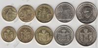 арт153 Сербия набор 5 монет 2007-13г. UNC