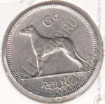 34-88 Ирландия 6 пенсов 1968г. КМ # 13а медно-никелевая 4,54гр. 20,8мм