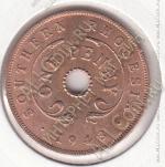 8-143 Южная Родезия 1 пенни 1943г. КМ #8а бронза
