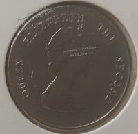 Н1-137  Восточные Карибы 25 центов 1999г. Медь Никель.