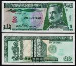 Гватемала 1 кетцаль 1990г. P.73а - UNC