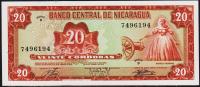 Никарагуа 20 кордоба 1978г. P.129 UNC