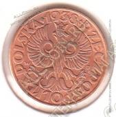 2-47 Польша 5 грошей 1938 г. Y#10А (w) - 2-47 Польша 5 грошей 1938 г. Y#10А (w)