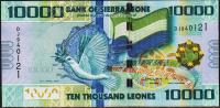 Сьерра-Леоне 10000 леоне 2010г. P.33 UNC