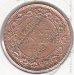 9-141 Канада 1 цент 1918г. КМ # 21 бронза 5,67гр. 25,5мм