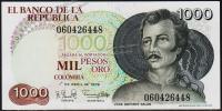 Колумбия 1000 песо 1979г. P.421 UNC